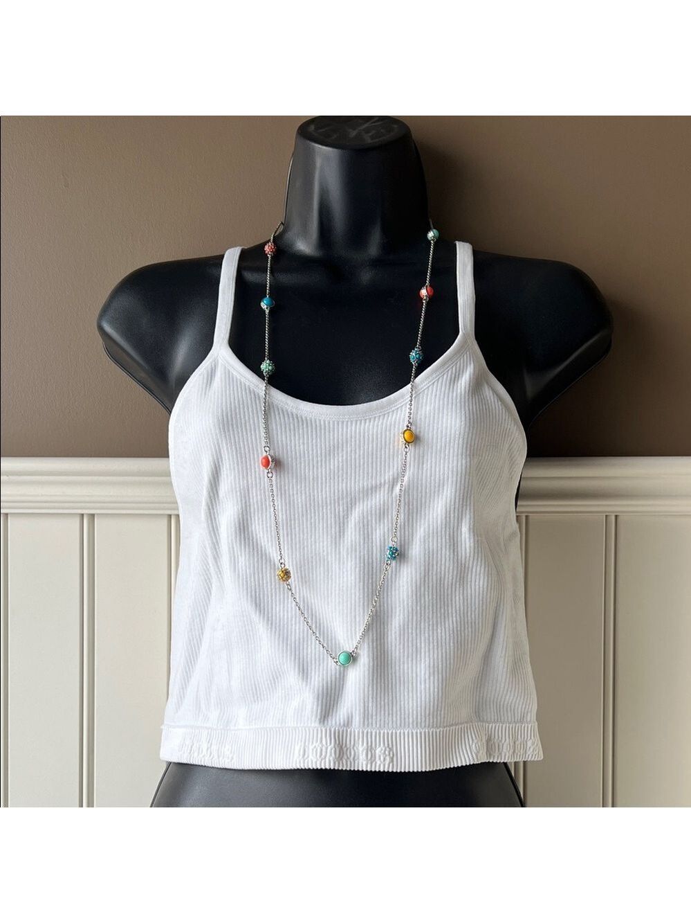 Lia Sophia Colorful Beaded Necklace